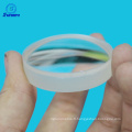 Lentille convexe en verre optique avec revêtement antireflet